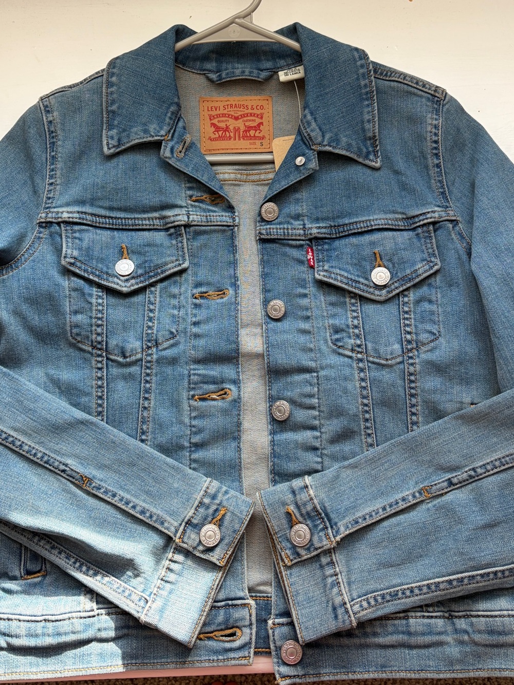Levi's Light Blue Denim Trucker Jacket